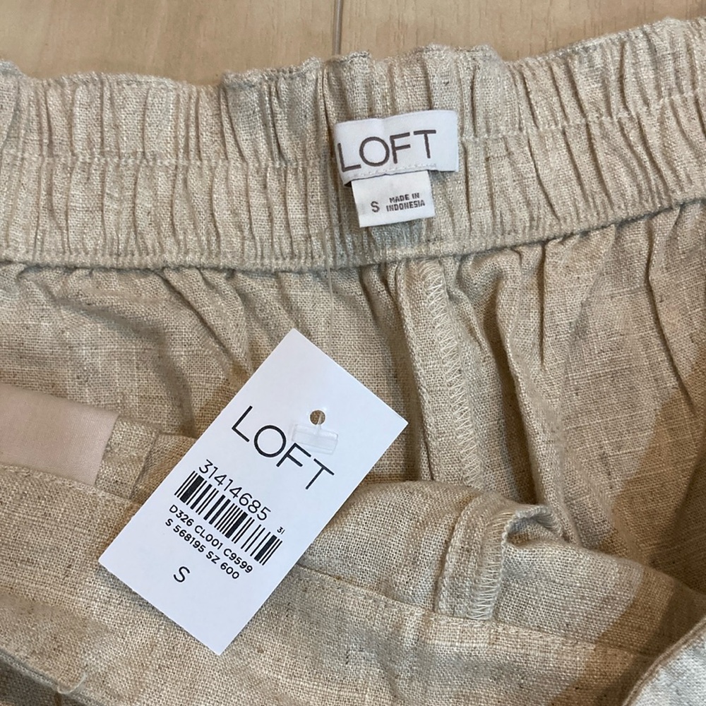 Loft Linen blend shorts